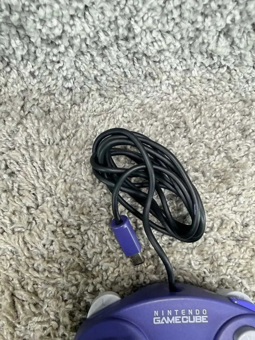 Original Nintendo GameCube Wired Controller (Indigo)